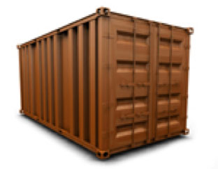 20-футовый контейнер для насыпных грузов