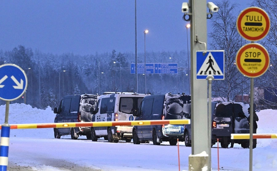 Финляндия вновь закрыла КПП на границе с РФ